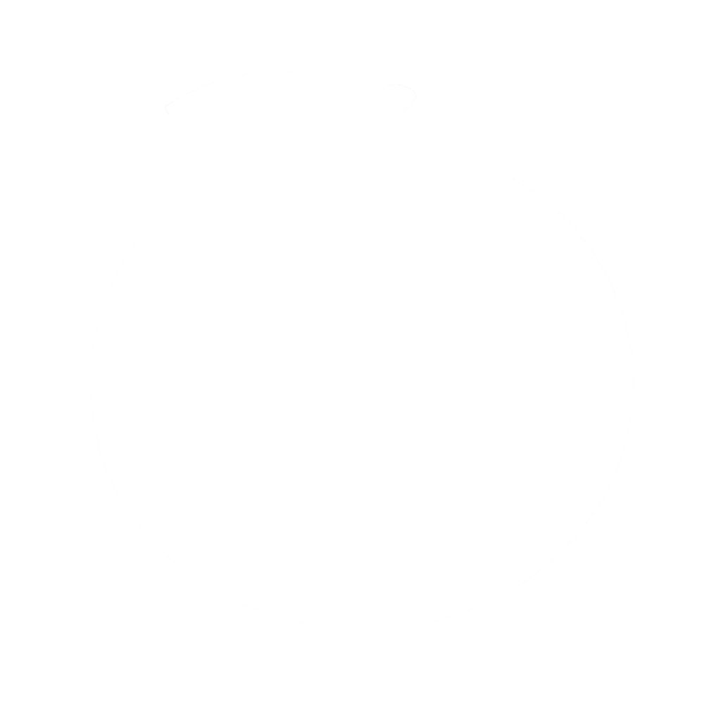 Ik heb een hele simpele afbeelding nodig van een mandarijn in icon style Dus gewoon wit gevuld Graphic icon De omgeving daar omheen moet geen achtergr-3